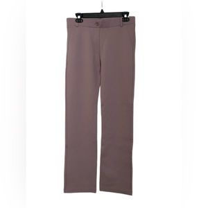 Betabrand dress pant yoga pants; medium; rosewater